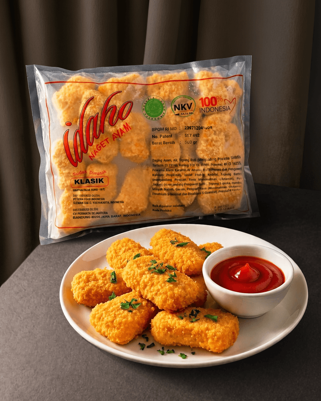IDAHO Chicken Nugget 500gr