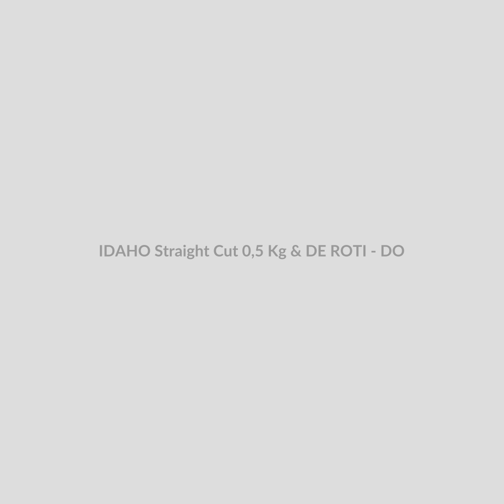 IDAHO Straight Cut 0,5 Kg & DE ROTI - DONUT EKONOMIS ISI 10 PACK