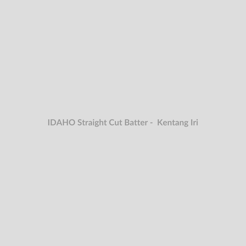 IDAHO Straight Cut Batter -  Kentang Iris Beku 500 Gram