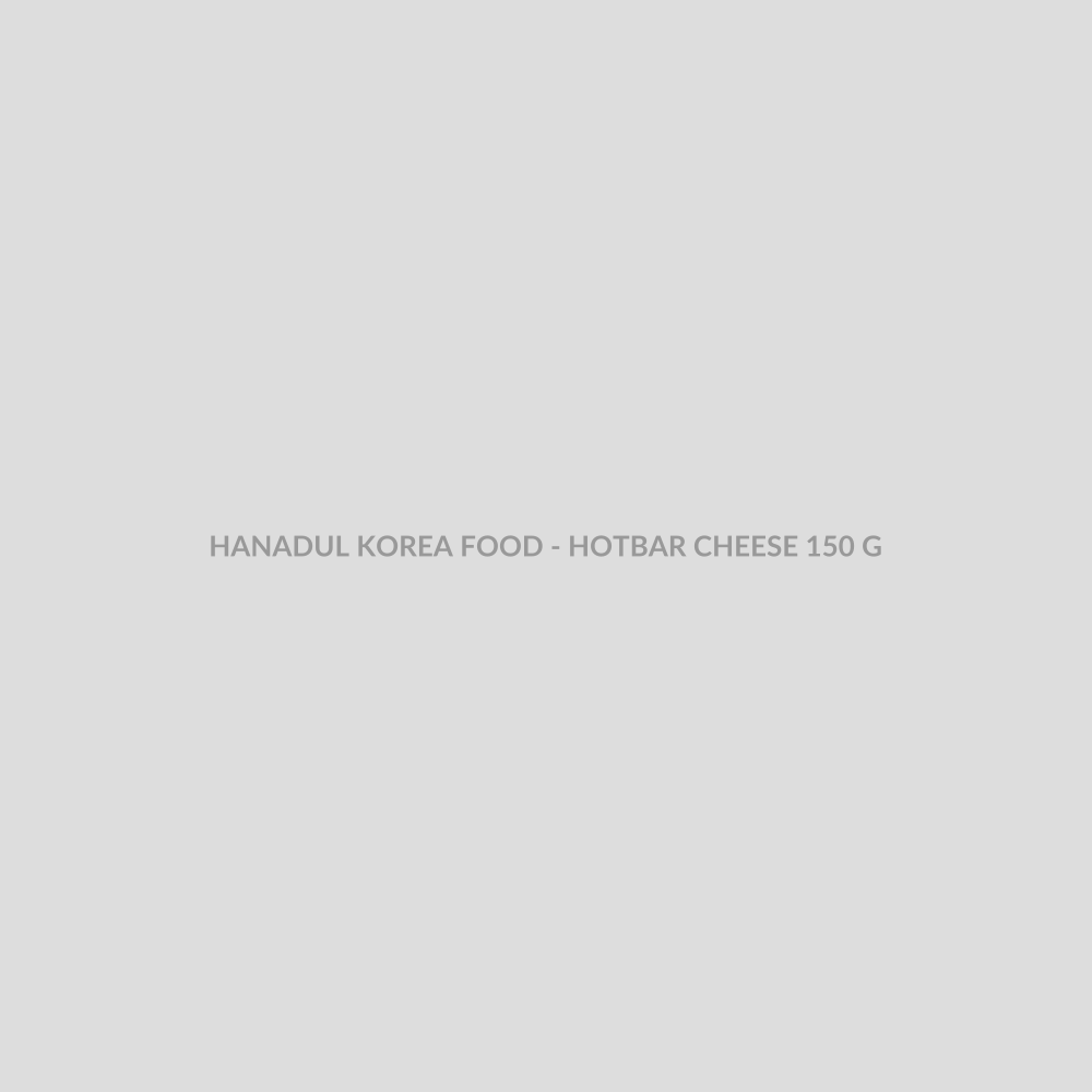 HANADUL KOREA FOOD - HOTBAR CHEESE 150 GRAM (Hotbar Cheese 150gr / Hotbar isi Keju Halal 150gr/ Odeng Hotbar / Korean Fish Cake / Hotbar Eomuk)
