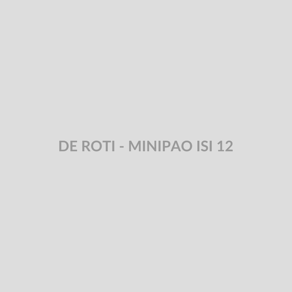 DE ROTI - MINIPAO ISI 12