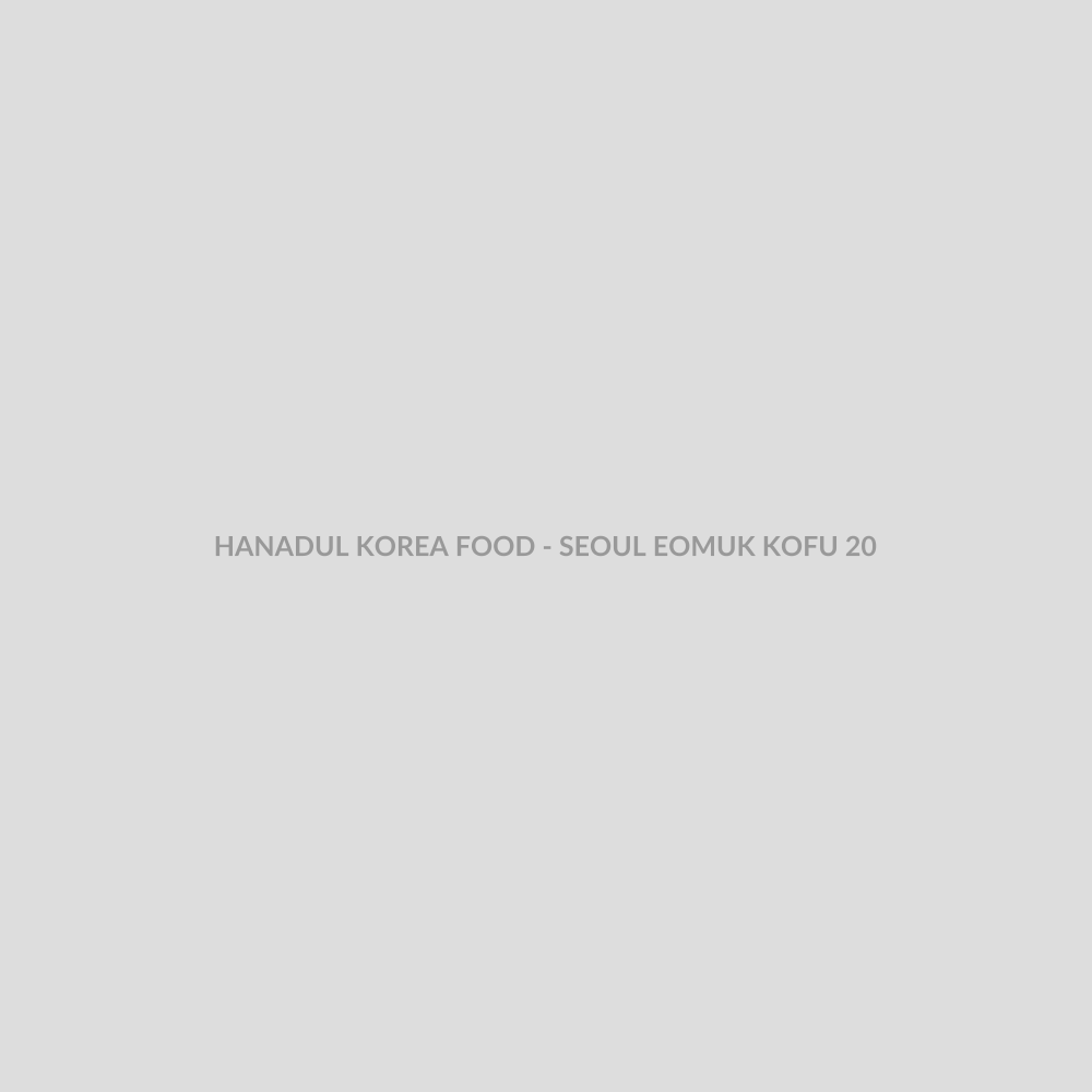 HANADUL KOREA FOOD - SEOUL EOMUK KOFU 200 GRAM (Seoul Eomuk Odeng 200gr / Odeng Lembar / Odeng + Bumbu Odeng Halal / Makanan Korea / Cemilan Korea Halal / Odeng Kotak)