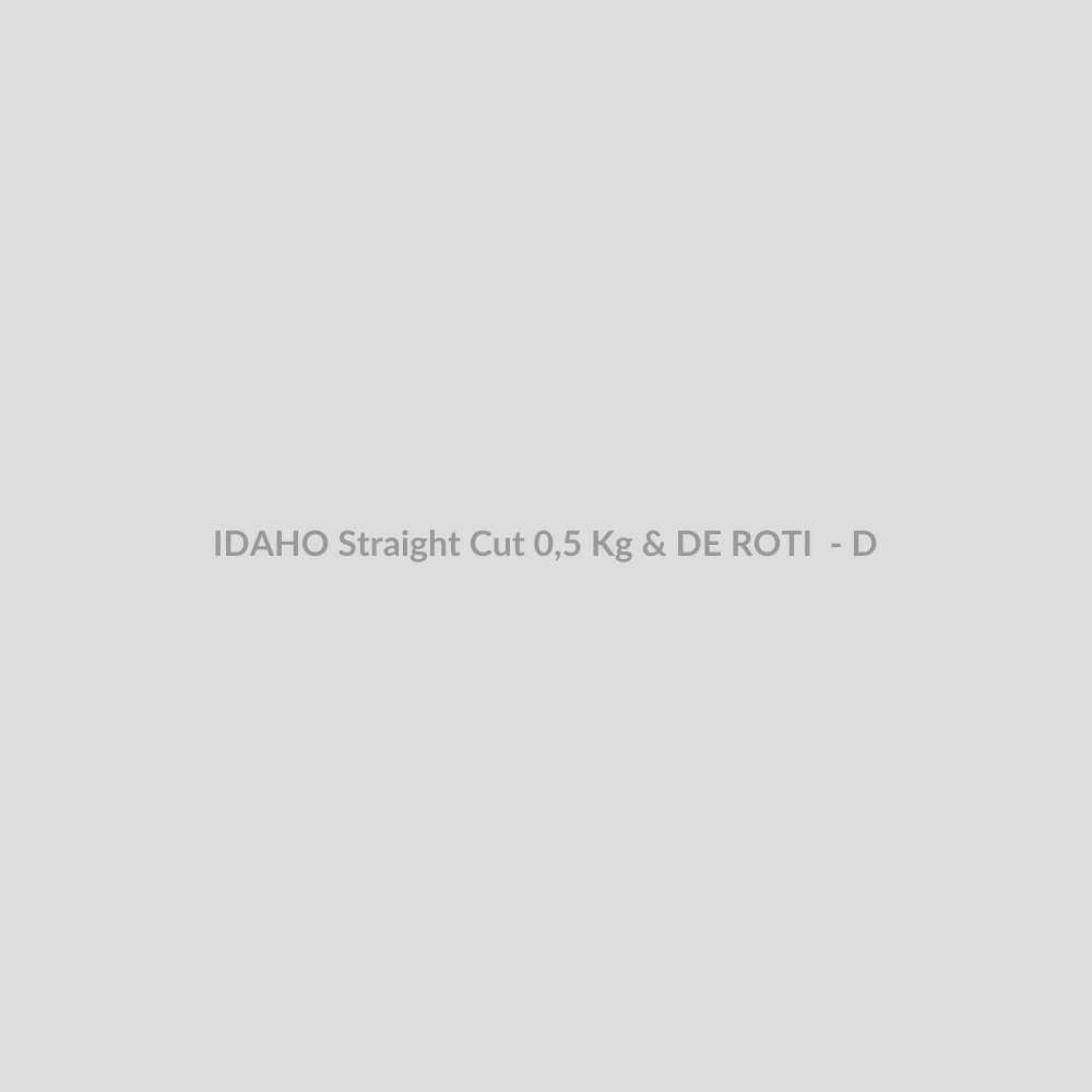 IDAHO Straight Cut 0,5 Kg & DE ROTI  - DONAT UNYIL ISI 50 SAUS COKLAT + IDAHO Spicy wedges 500 Gr ( MIX PRODUK )